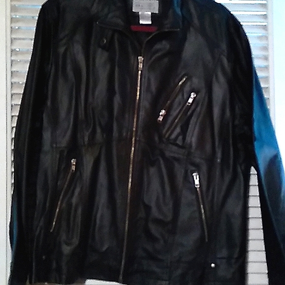 Via Accenti Jackets & Blazers - New Genuine Leather jacket. NWOT